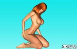 Redheaded 3D model Carrol