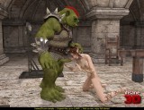 3d cgi sex with Slutty elf girl